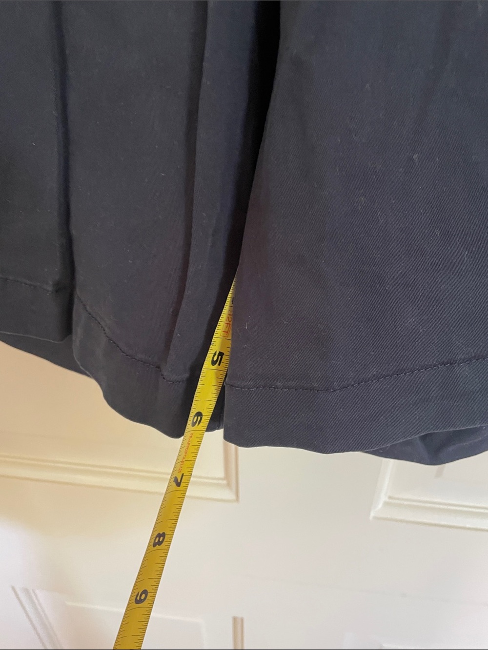 GAP Navy Cotton Chino Bermuda Shorts - Picture 4 of 5
